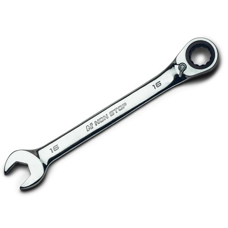 NON STOP AUTO TOOLS 16mm Ultrafine 120Tooth Reversible Ratcheting Combination Wrench NS71016